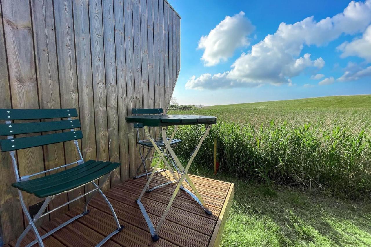 Sleep Space 4 - Green Tiny Spot Cuxhaven Altenbruch Kültér fotó