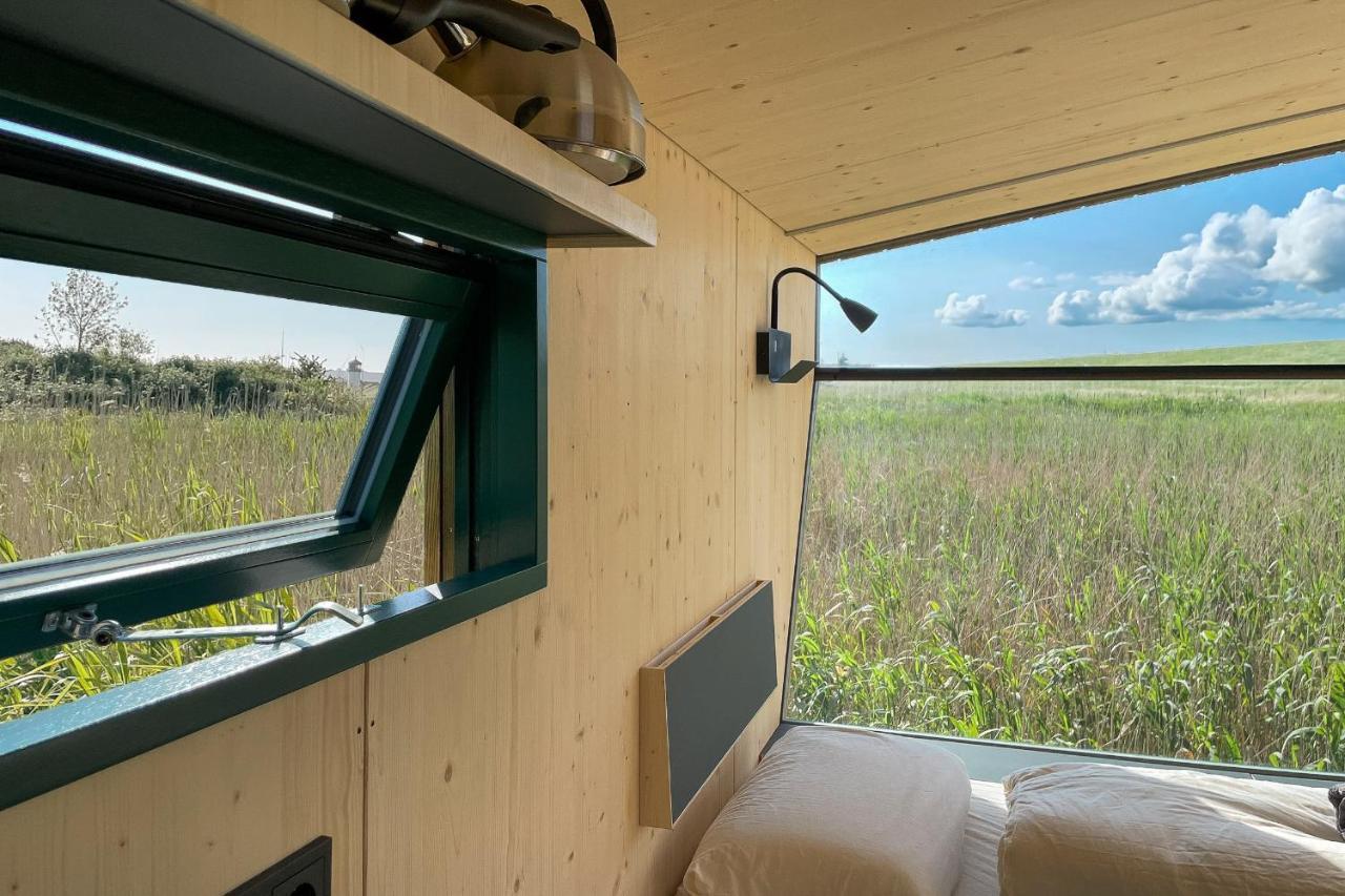 Sleep Space 4 - Green Tiny Spot Cuxhaven Altenbruch Kültér fotó